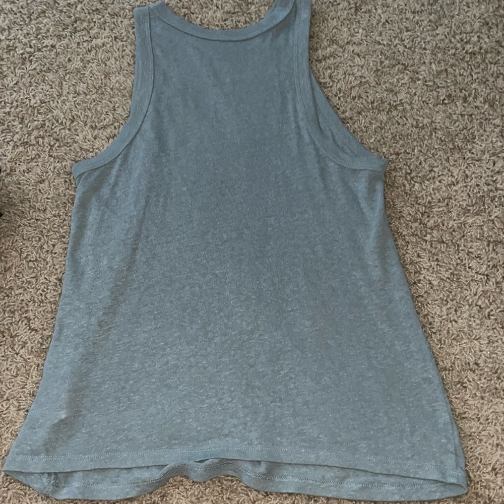 Blue tank